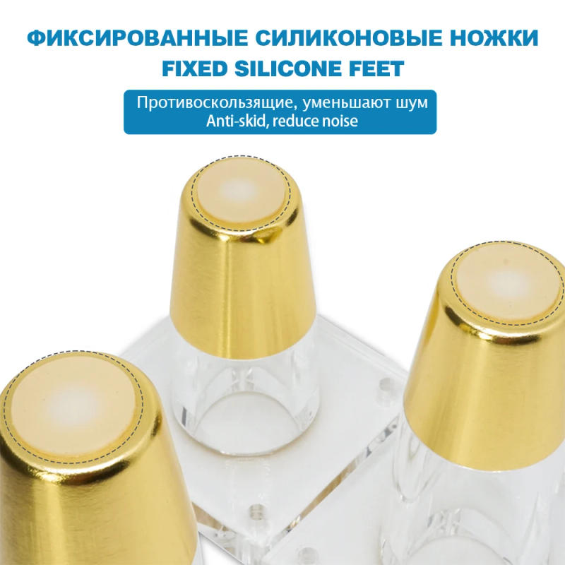 Description Picture 4 of itemAcrylic furniture DIY table legs Transparent gold cabinet support legs Furniture replacement legs TV cabinet legs Sofa legs