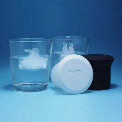Silicone Ice Cube Mold Penguin Polar Bear Popsicle Molds Silicone Cube Tray Ice Cube Maker Trays Ice Cream DIY Tool
