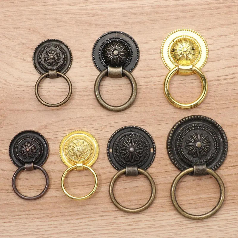 Description Picture 2 of itemAntique Bronze Cupboard Wardrobe Dresser Furniture Handle Kitchen Cabinet Drawer Knobs Wooden Box Jewelry Box Knob Hardware