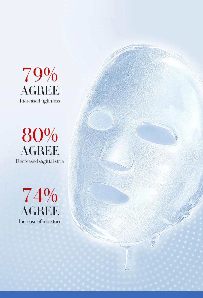 Description Picture 5 of item12 Pieces BIOAOUA Bifid Yeast Anti-wrinkle Facial Mask Hydrating Moisturizing Rejuvenation Mask Anti Age Skin Care Wholesale