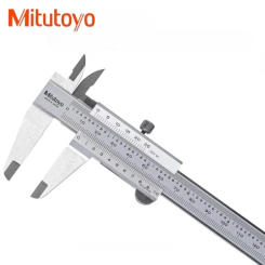 Mitutoyo Calipers 530-119 Measurement Scale Gauges Vernier Caliper 6in 0-150mm 200mm 300mm Precision 0.02mm Stainless Steel Tool