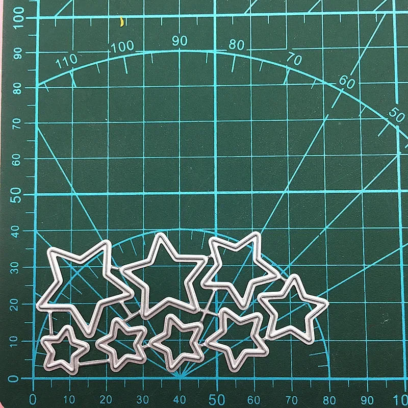Description Picture 6 of itemScrapbooking Multiple Star Hollow Cutting Knife Dies Carbon Steel Knife Dies Embossed Knife Dies Template