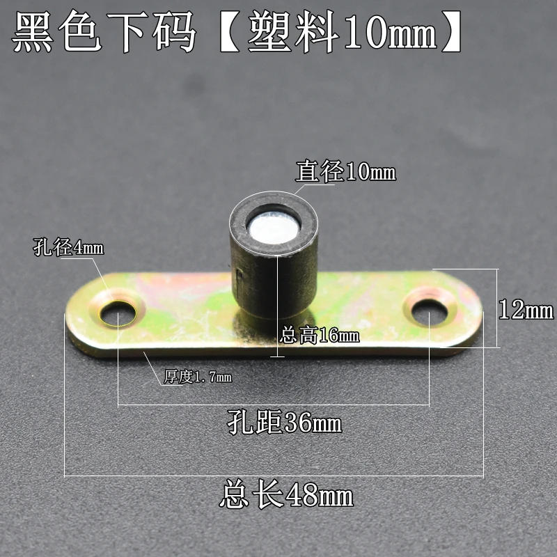 Description Picture 6 of item2pcs Sliding Door Rail System Wheels Shower Door Rollers Silent Guide Pulley Limiter Household Door Hardware Accessories