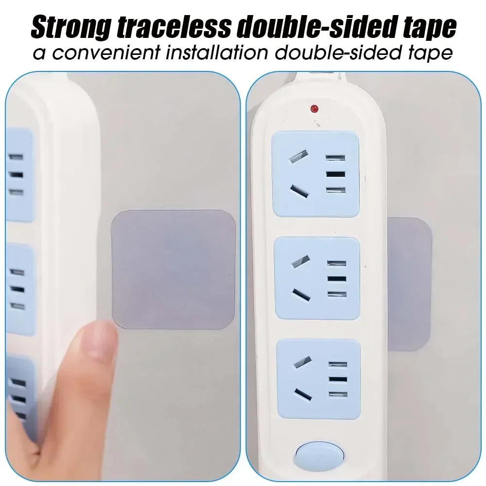 Description Picture 6 of item30/5PCS Transparent Double Sided Adhesive Tape Reusable Ultra-Strong PVC Wall Stickers Waterproof Household Products Adhesives