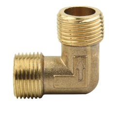 1PC Air Compressor Fittings Brass 16.5mm Male Thread Check Valve Elbow Coupler For Oil-Air Compressor