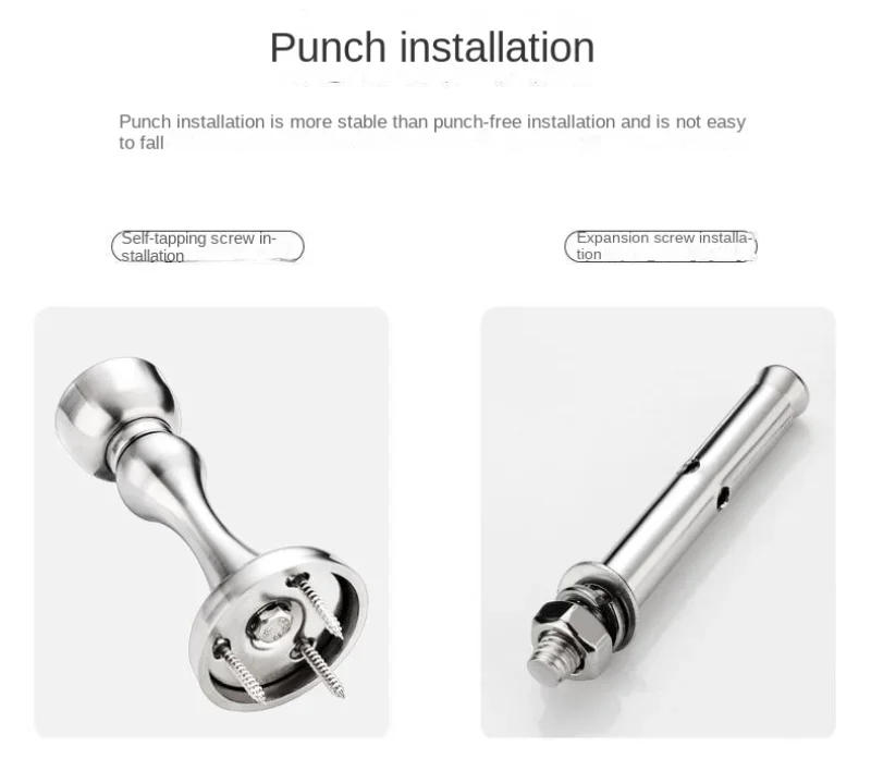 Description Picture 4 of itemDrawing Stainless Steel Manual Operation Standard Type Gate Suction Quality  Touch Door Door Collision Door Stopper