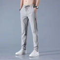 Trendy functional workwear pants for men in spring and autumn 2024, new trend bound casual pants for men in summer thin style