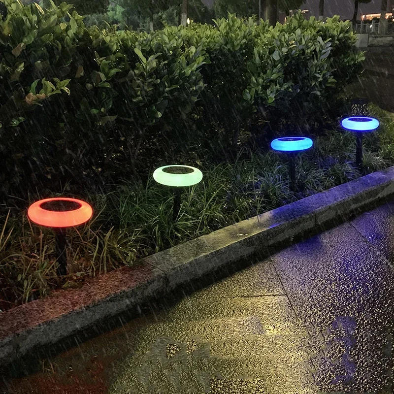 Description Picture 3 of itemKDULIT Solar Lights,Outdoors Lamp,360° LED Floor Lights IP65 Waterproof with On/Off for Garden,Yard,Backyard,Driveway,Patio,Lawn