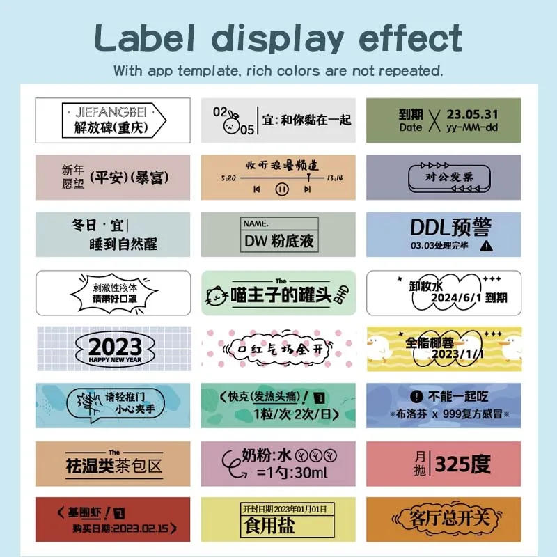 Description Picture 4 of item1Roll MakeID 16mm*4m continuous thermal paper for Compatible with MakeID Label Makers L1 Q1 E1 Refills Waterproof Laminated