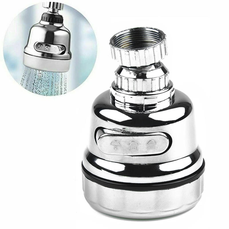 Description Picture 2 of item360 Degree Rotating Faucet Movable 3 Mode Kitchen Tap Head Water Saving Nozzle Sprayer Filter Extension Tube Kitchen Accessories