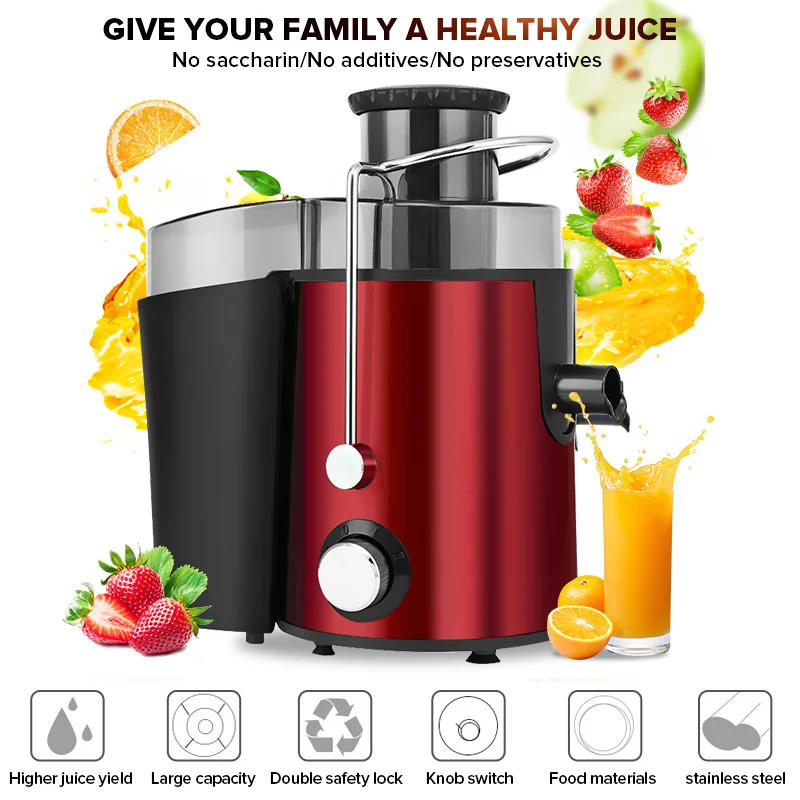 Description Picture 5 of item220V 2L Heavy Duty Commercial Grade Slow Juicer 2 Speed Centrifugal Juicer Easy Wash Electric Fruits Juicer Machine