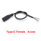 Female 4 Pin Type-C