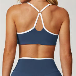 Women's Gym Underwear Sport Bra Sports Bra Anti-sweat Breathable Yoga Bra Shockproof Crop Top Fitness Top Push Up Workout Tops