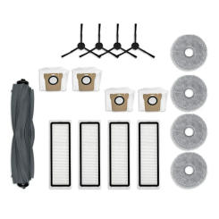 For Dreame Bot L30 Ultra Robot Vacuum Cleaner Spare Parts Accessories Main Side Brush HEPA Filter Mop Pad Dust Bags
