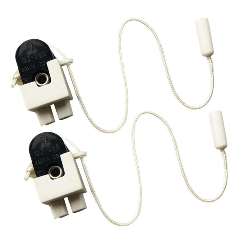 Description Picture 2 of item2pcs Cord-operated Switch Repair Replacement Lamp Switches For Office Single Pull Control Switch Eu Wall Led Lamp Light Cable