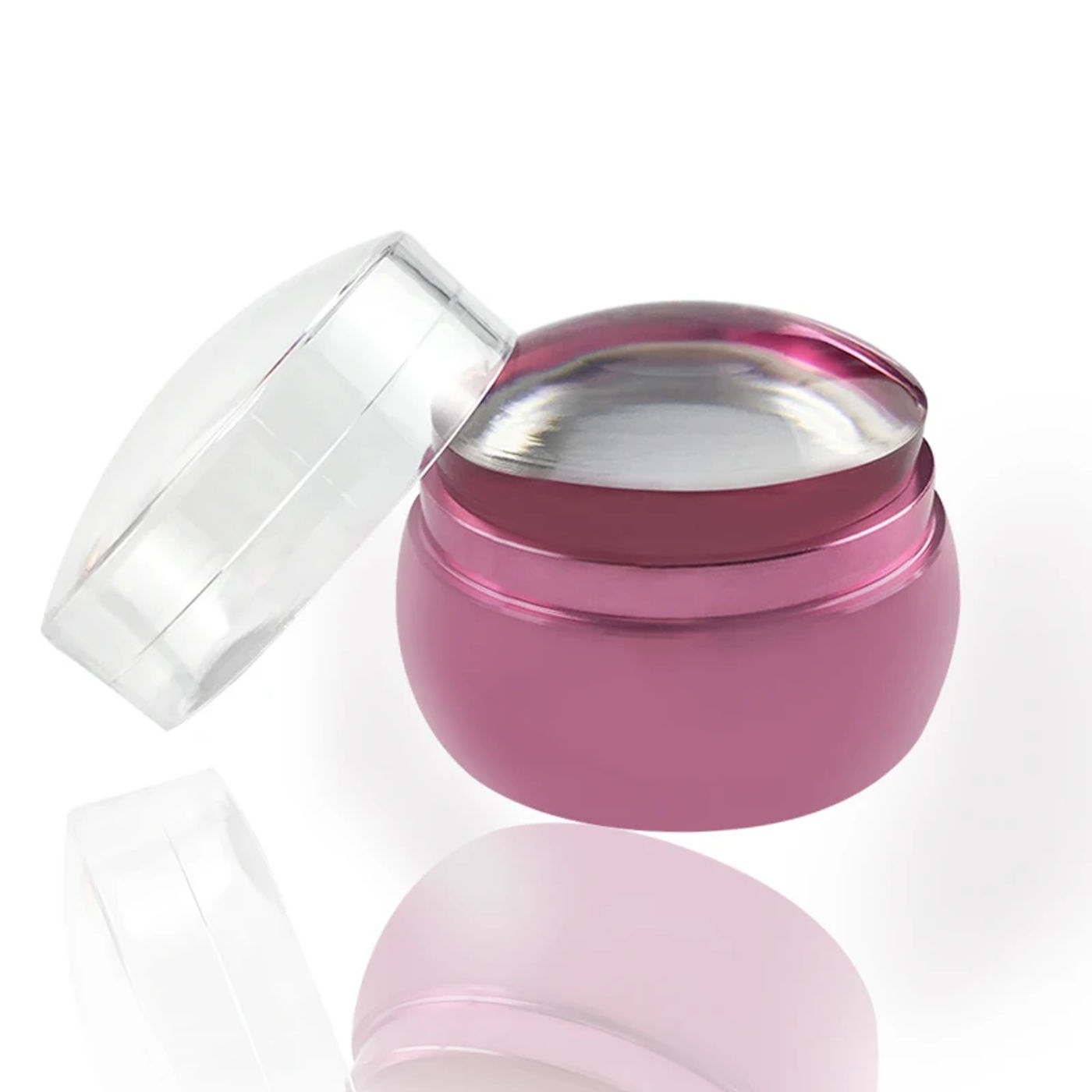 Description Picture 5 of itemJelly Silicone Nail Stamper Scraper With Cap Set Nail Templates Stamp For Stamping Polish Printing Manicure Nail Art Stamp Tool