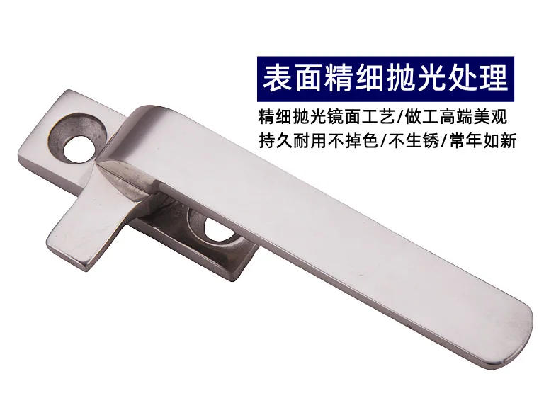 Description Picture 4 of itemHandle Stainless Steel Soundproof Door Air Conditioning New Energy Rotary Sealed Handle Lock Container Door lock