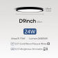 Black24W-9inch 23cm