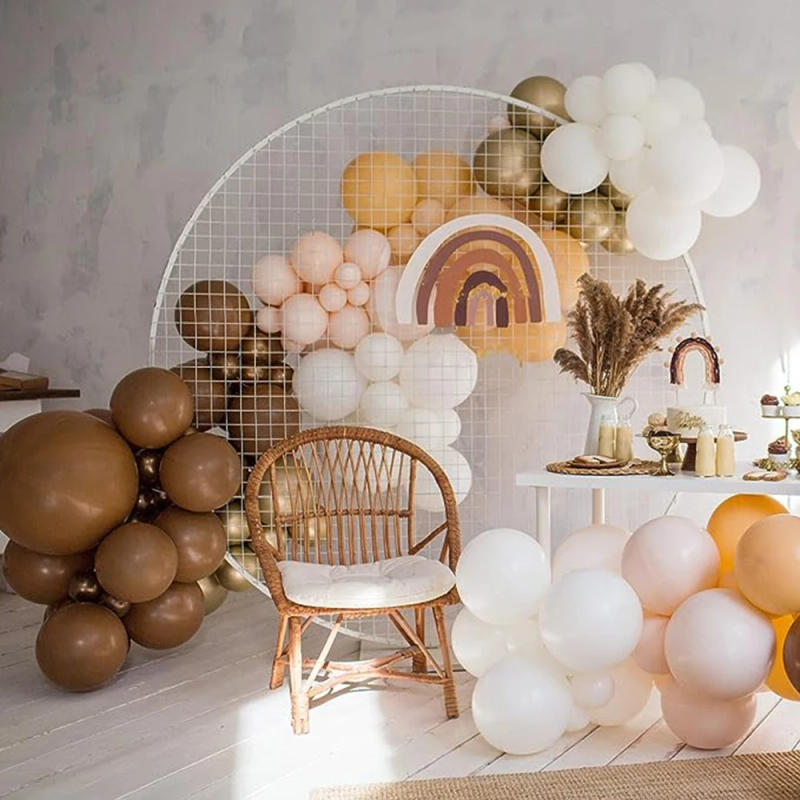 Description Picture 5 of item10/20/30pcs Navy Blue Balloons Skin Brown White Sand Latex Balloon Baby Shower Decor Birthday Party Wedding Decoration Supplies