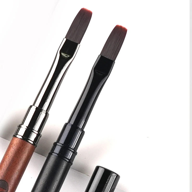 Description Picture 3 of itemWood Gel Painting Brush Nail Art for Gel Tip Extension Acrylic Builder Accessory Nail Art Brushes Manicure UV Gel Nails Brush