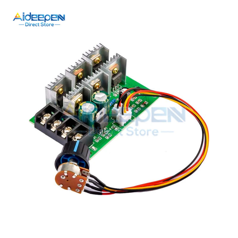 Description Picture 6 of itemDC 9-55V 40A 2000W PWM DC Motor Pump Speed Regulator High Power Speed Controller 9V 12V 24V 36V 48V Motor Governor Driver