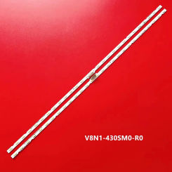 LED Backlight Strips For UE43RU7172U UE43NU7475 UE43NU7445 UE43NU7400 UE43RU7100 V8N1-430SM0-R0 BN96-45954A UE43NU7125K