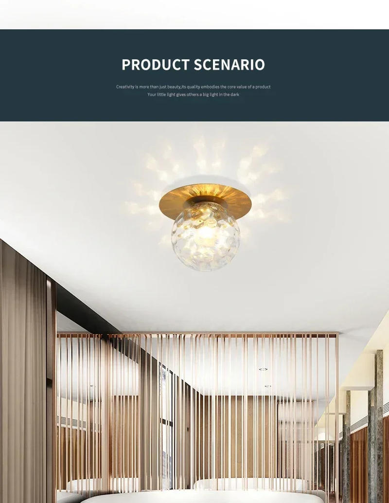 Description Picture 4 of itemModern LED E27 Ceiling Light Ceiling Lamps for Restaurant Bedroom Living Room Aisle Corridor Balcony Decoration Home Decor