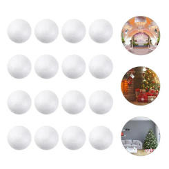 1 sets DIY Party Wedding Ball Spheres Christmas Decoration Modeling Craft Solid Polystyrene Foam Balls Round Spheres DIY Stuff