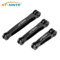 Aluminum Alloy Helmet Extension Arm Selfie Stick Rod Tripod Adapter for Gopro Hero 13 12 for Xiaoyi for Insta360 Action Camera