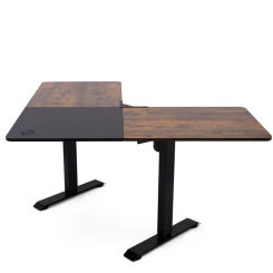 2023 New Electric Durable Height Adjustable Single Motor Lifting Office Standing Desk with 1 Desktop