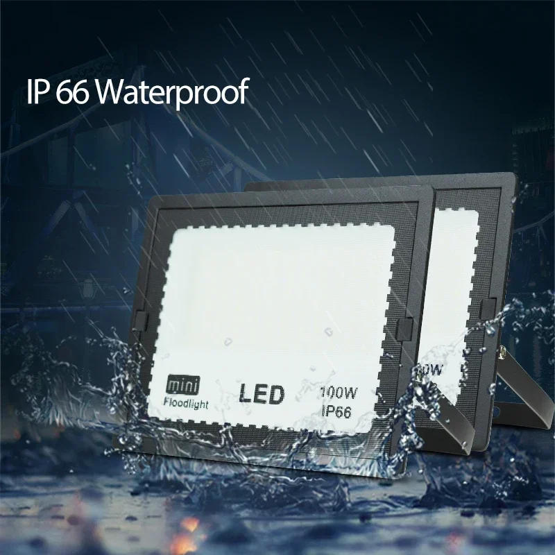 Description Picture 4 of itemLED FloodLight PIR Motion Sensor Outdoor Led Spotlight 10W 20W 30W 50W 100W IP66 Waterproof Outdoor Garden Lighting Street Light