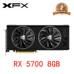 XFX RX5700 8GB NAVI XT Graphics Card GPU AMD RadeonRX 5700 Video Cards Desktop PC Screen Card Computer Game Map Gaming graphics