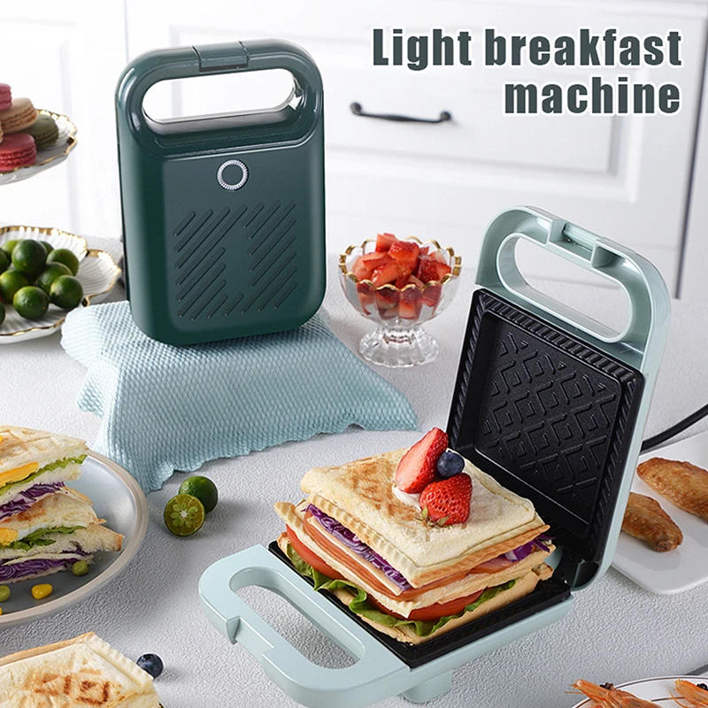 Description Picture 4 of itemElectric Sandwich Maker Bread Presser With Non-Stick Coating Home Toaster Portable Light Food Making Machine For Home Kitchen