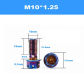 2pcs   M10X1.25