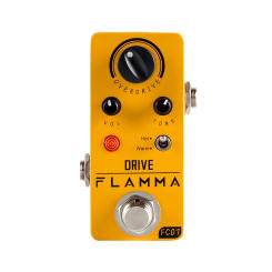 FLAMMA FC07 Overdrive Pedal Guitar Electric Guitar Overdrive Effects Pedal Hot Warm Modes True Bypass with Power Supply