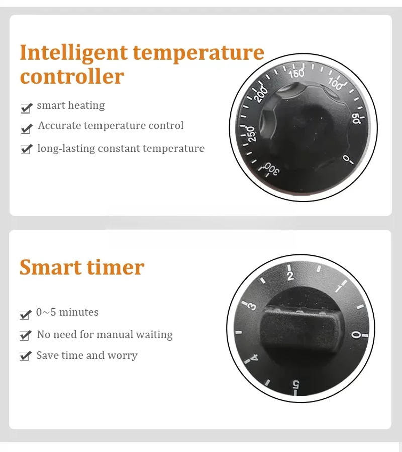 Description Picture 5 of itemHigh Top Quality Commercial Ice Cream Cone Waffle Maker Electric Non-Stick Cone Waffle Maker Machines For Sale