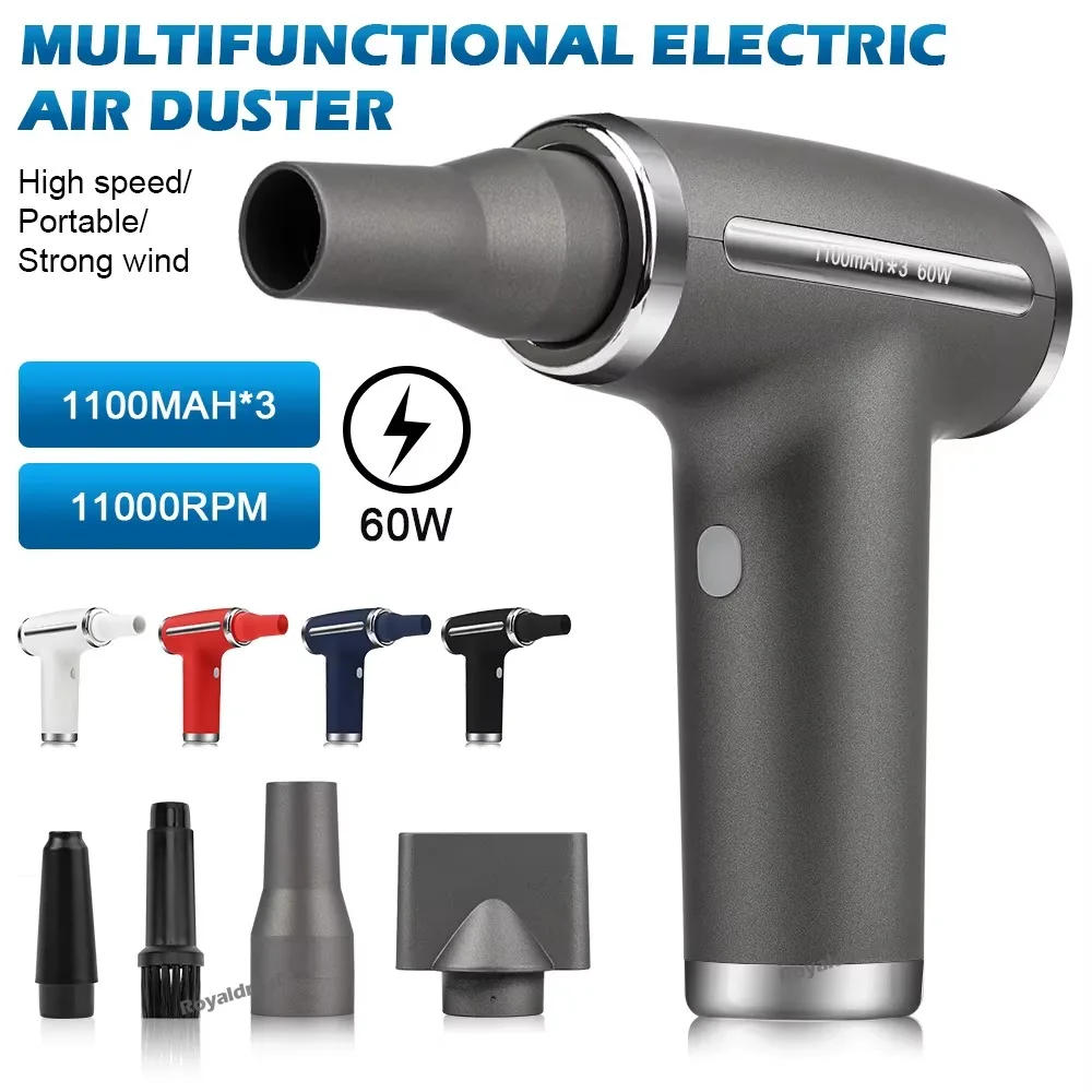 Description Picture 4 of itemPortable Wireless Multifunction Air Duster Handheld Poweful Cleaner Outdoor Sports High Speed Blow Dryer for Switch/Xbox/PS4/PS5