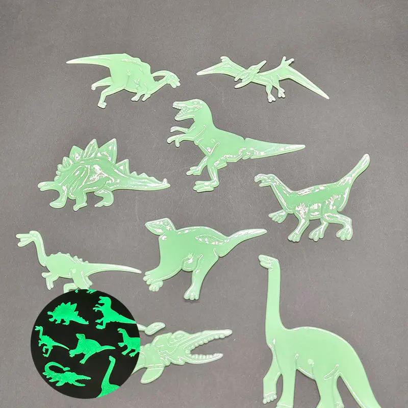 Description Picture 3 of itemLuminous Dinosaur Patch Glow in the Dark Wall Stickers for Student Dormitory and Kids Room and Table Decoration