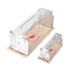 Indoor And Outdoor Rats Trap Rats Cage Pout Rat Smart Reusable Self-locking Mousetrap Prevent Home From Mice Damage Cage