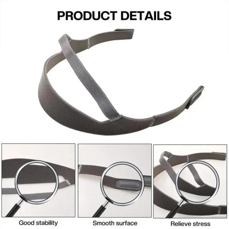 Description Picture 6 of itemPillow Mask Headband Light and Thin Mengbi Belt & Universal Cpap Mask Ventilator Nasal Mask Anti-Slip Cover Protective Pad