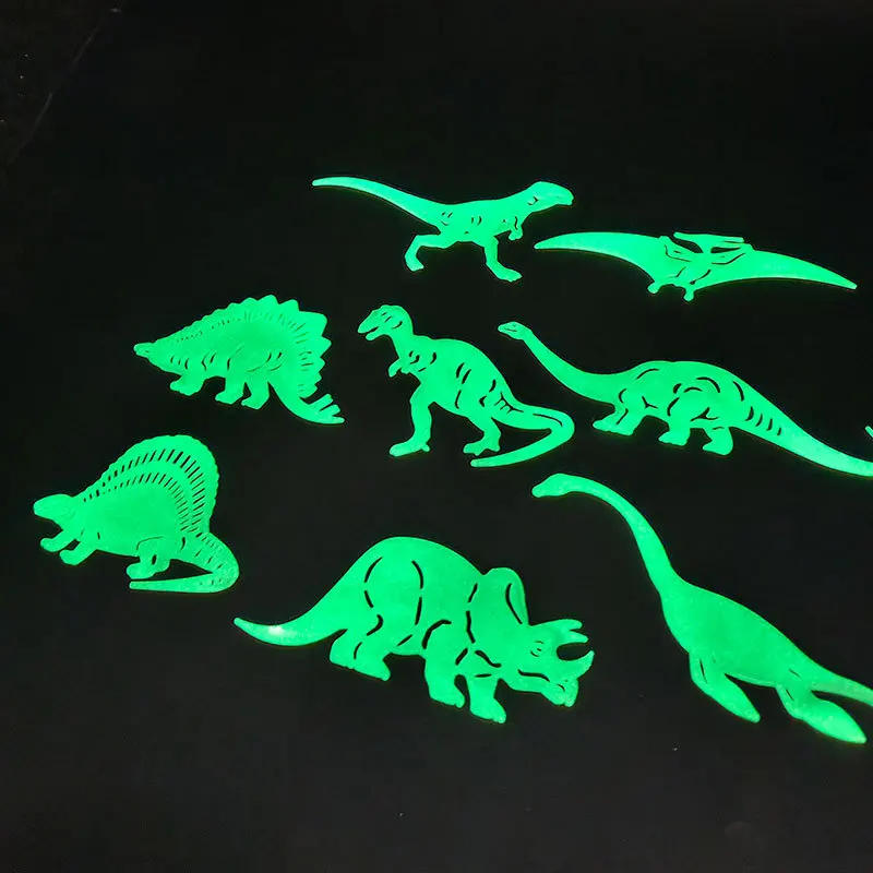 Description Picture 4 of itemLuminous Dinosaur Patch Glow in the Dark Wall Stickers for Student Dormitory and Kids Room and Table Decoration