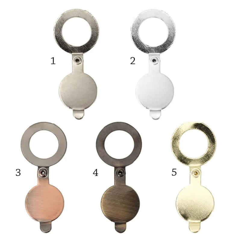 Description Picture 2 of itemSafety Door Viewer Fixed Door Viewer Cover Privacy Peephole Lid Metal Flip Over Privacy Cover Door Viewer Lid Door Eye Viewer