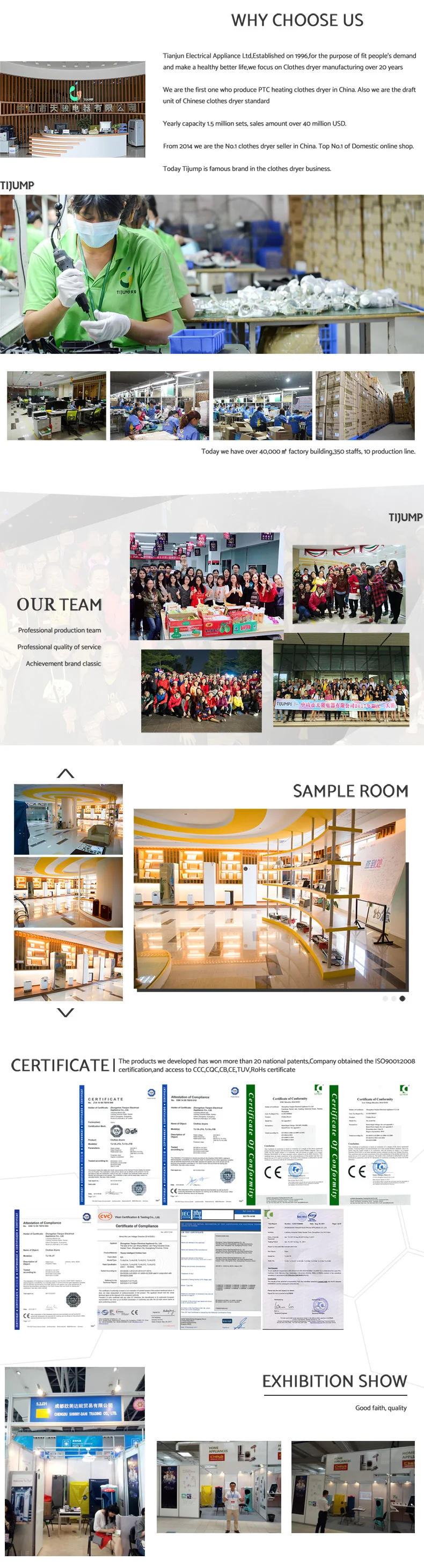 Description Picture 3 of itemPortable Mini Home Use Quick Dry Clothing Space Saving Clothes Dryer Machine