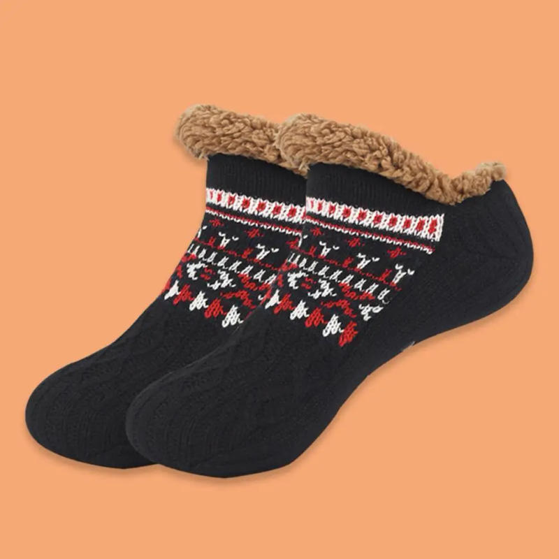 Description Picture 6 of itemAutumn And Winter Floor Socks Home Warm Thicken Women Men Socks Sleep Carpet Socks Slippers Socks Men Non-slip Yoga Socks