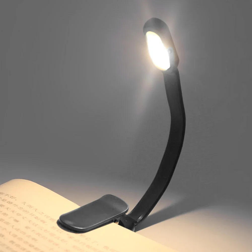 Description Picture 6 of itemMini LED Book Night 3 Brightness Adjustable USB Rechargeable Clip-On Study Reading Lamp for Travel Bedroom Dormitory Reading