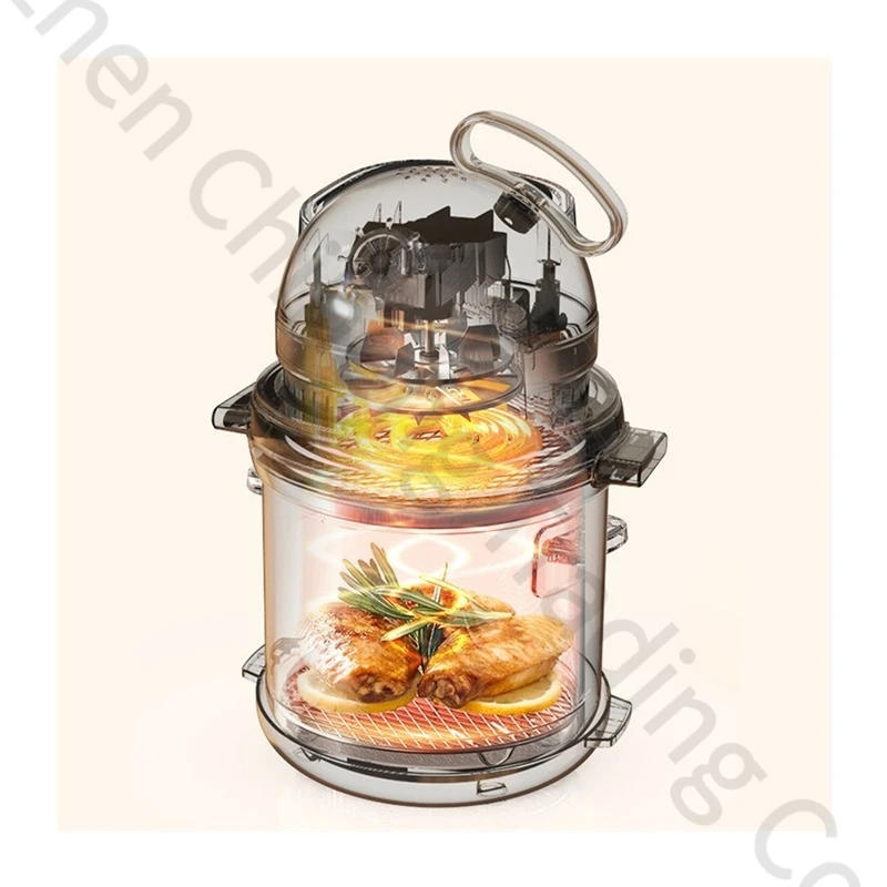 Description Picture 6 of itemHousehold Portable Visual Air Fryer Multi-functional Intelligent Electric Fryer Kitchen Appliance