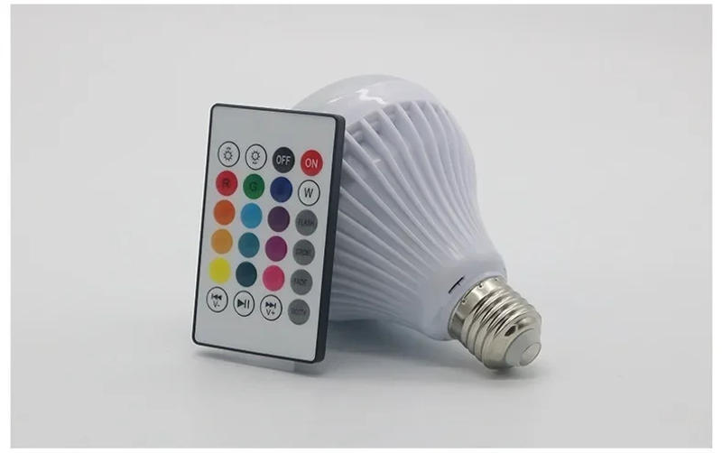 Description Picture 5 of itemLED Bluetooth music light bulb RGB Colorful Color Change Wireless remote control Bulbs With speaker intelligent bulb