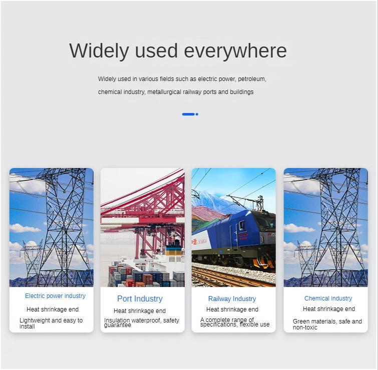 Description Picture 2 of item2/3/4/5/Core Heat Shrink Wrap Tube with Glue Insulation Sleeve for Separate Branch Cable Splitter Waterproof Seal Wire Protector