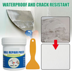 Wall Repair Paste Wall Mending Agent Household Wall Repair Cream With Scraper Paint Valid Mouldproof Quick-Drying Patch Restore