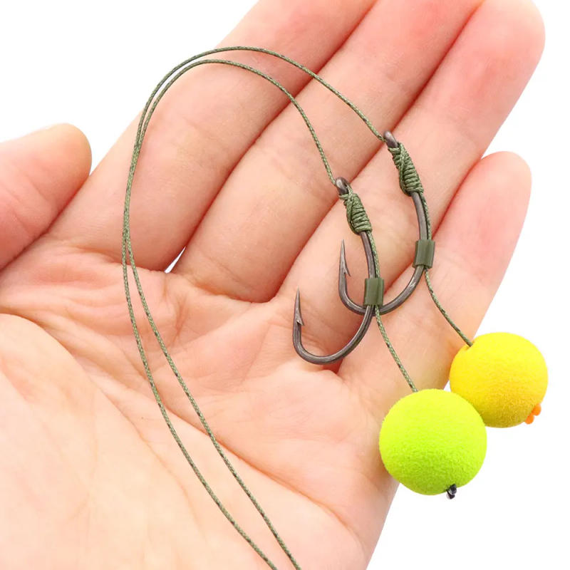 Description Picture 6 of item20m Carp Fishing Line 12 Strand Braided Wire Hair Rig Hooklink For Boilie Fishing Method Feeder Carp Accessory Tackle 20/25/35LB